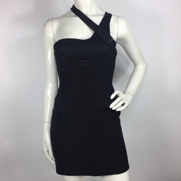 Jasmine Di Milo Silk Strappy Little Black Dress - Picture 2 of 15